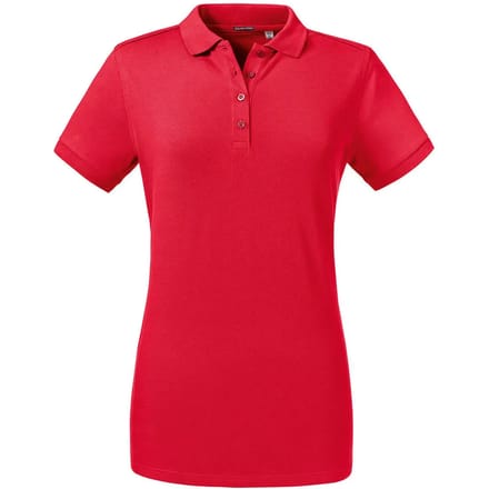 Damespolo Russell Athletic Tailored Stretch