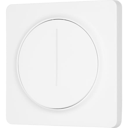 Slimme Zigbee-lichtschakelaar compatibel met Alexa Google Home met afstandsbediening Enkelpolige nul WiFi Light Switch wit