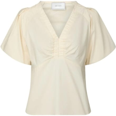 Neo Noir irina poplin blouse 162219 416 butter yellow