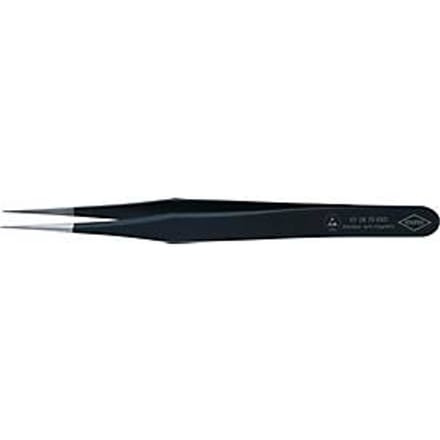 Precisie pincet L.110mm ger.fein roestvrij, antimagnetisch, e