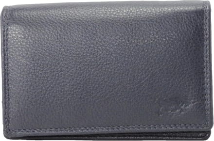 Compacte Leren Dames Portemonnee Zwart - Ideale Dames Portemonnee Zwart Leer