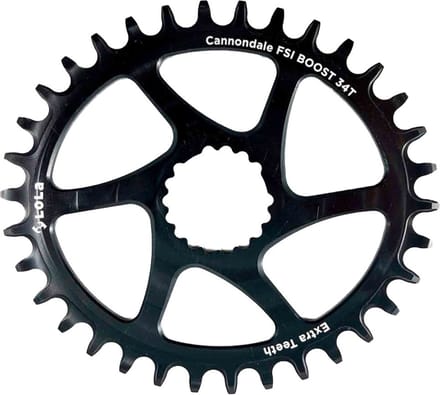 Lola Cannondale Mcdlai Dm Ovaal Kettingblad Zilver 34t