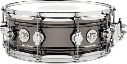 DW Design Black Brass Snare 14"x6,5" - Snare drum
