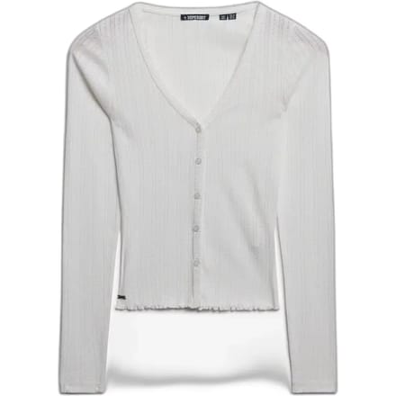 Superdry - Athletic Essential Pointelle Vest - Dames - Lange mouwen shirts