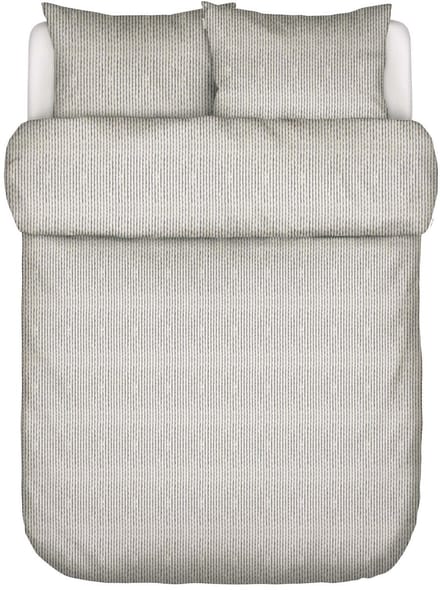 Marc O'Polo Janne Dekbedovertrek Biologisch Katoensatijn Grey mist - Lits-Jumeaux - 240x200/220 cm