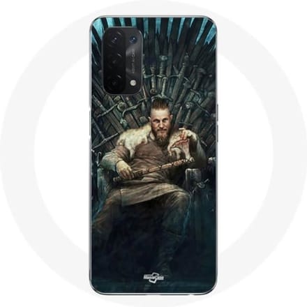 Coque - Maniacase - Oppo A54 5G - Souple - Noir - Vikings Game of Thrones