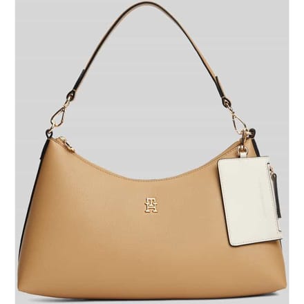 Handtas in leerlook model 'TH ICON SHOULDER BAG'
