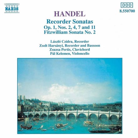 Laszlo Czidra - Händel: Recorder Sonatas (CD)