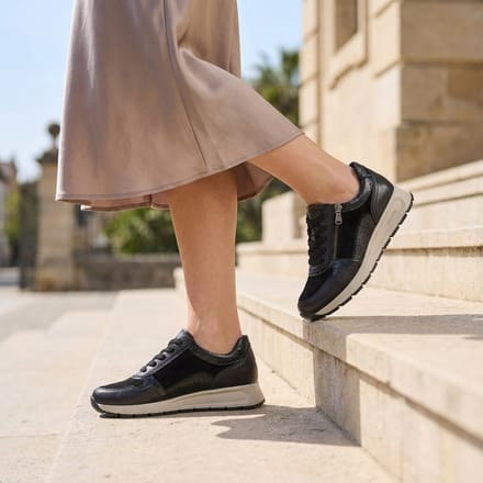 Remonte Remonte Sneakers zwart Synthetisch