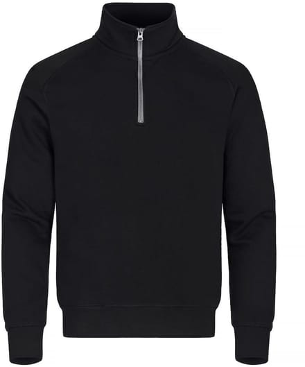 Clique Classic Half Zip 021043 - Zwart - XS