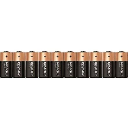 Duracell CR 123A CR123A Fotobatterij Lithium 1400 mAh 3 V 10 stuk(s)