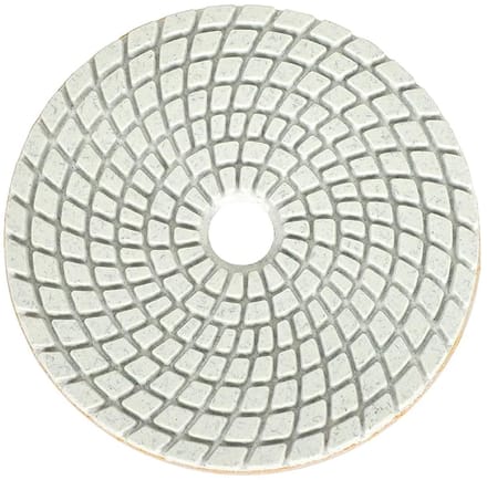 Polijstpad - Schuurwiel - Glad maken - Diamant hars - 4 inch - Wit