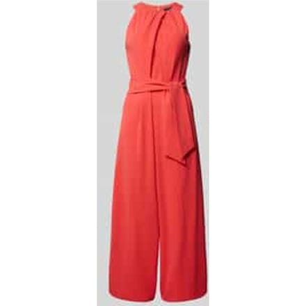 Jumpsuit met strikceintuur