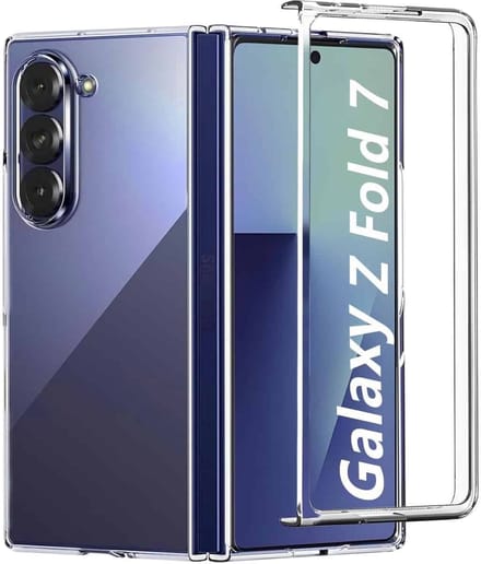 Cityhoesje - Backcover - Geschikt voor Samsung Galaxy Z Fold 7 - Transparant