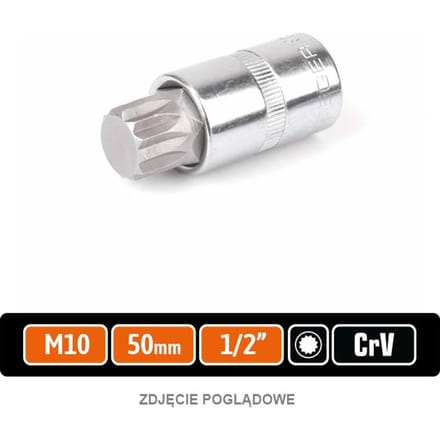 SPLINE 1/2” 1/2"