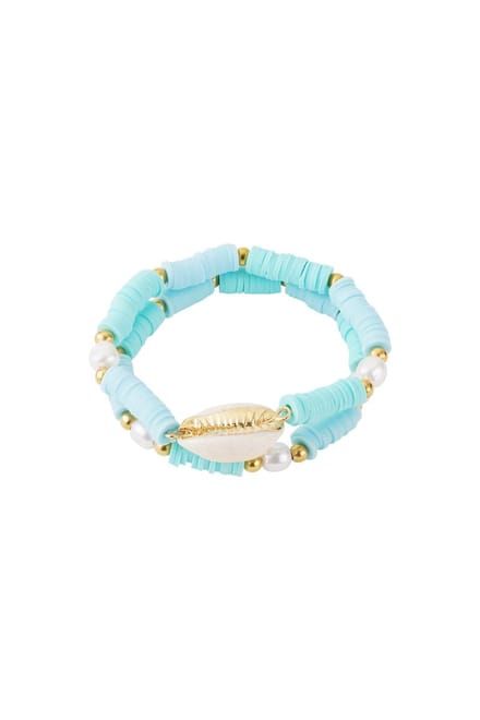 Goudlief Bloesem schelp armband - Verkleurt niet - Cadeau