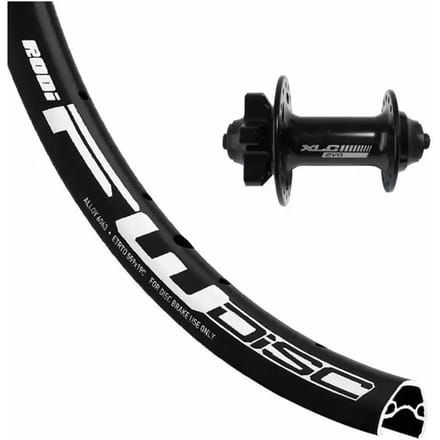 Xlc Rodi A05 Evo 24´´ 6b Disc Mtb Voorwiel Zwart 9 x 100 mm