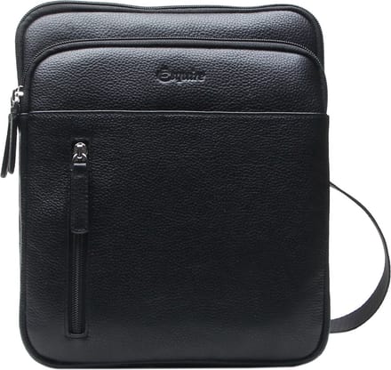 Esquire Schoudertas Oxford Crossbody Bag Black Zwart