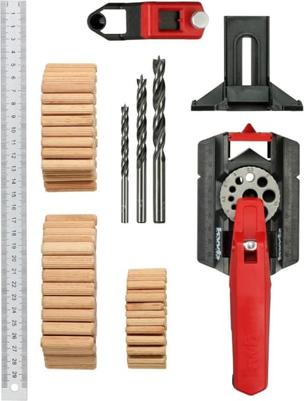 Boormal - Boorhulp 153 Delig - Boorgeleider Compleet Pakket - Zwart