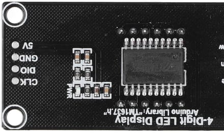 4 Digit LED Display - 7 Segment Module - Digitale Weergave - TM1637 Driver - 5V - Rood