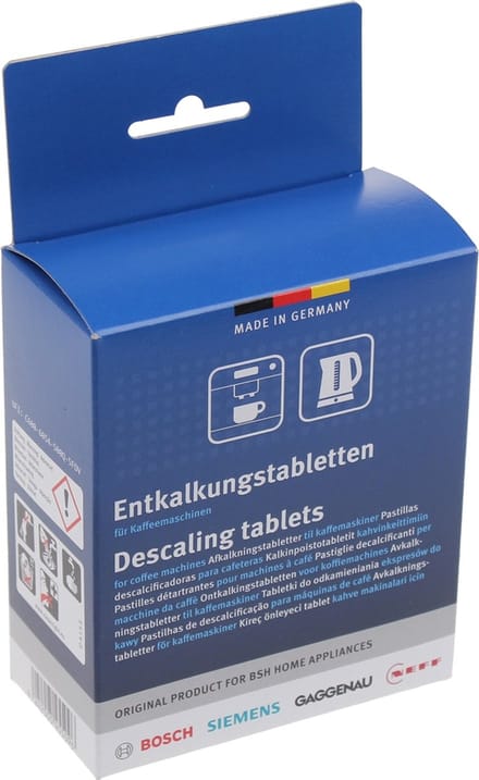 BOSCH - Ontkalkingstabletten - 6 x blister (2st) - 18gr - 00312454