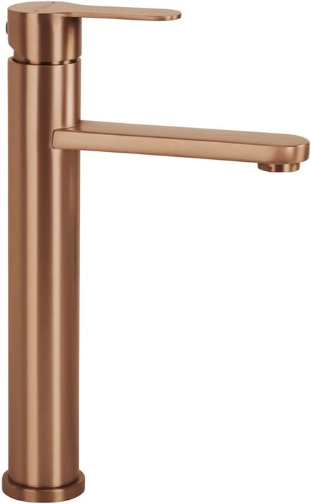 Rea - Arcos - Wastafelkraan - Geborsteld Koper High - 11,7X20X29Cm