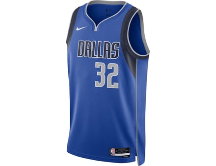 Nike NBA Dallas Mavericks Icon Edition Cooper Flagg Dri-fit Swingman Shirt Blauw K490