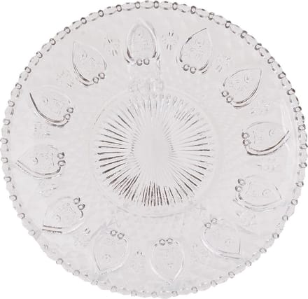 Clayre & Eef Ontbijtbord Ø 20 cm Glas