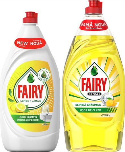 Fairy - Dreft - Citroen 800ml + Fairy Extra Citrus 900ml - Afwasmiddel - COMBI DEAL!