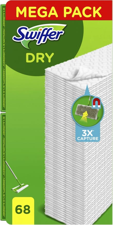 Swiffer Dry Stofwisdoekjes 68 stuks