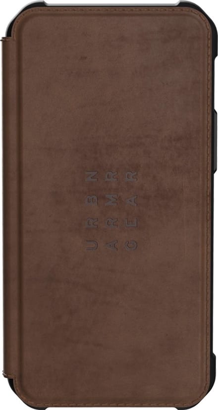 Urban Armor Gear Metropolis iPhone 12 Pro Max Hoesje Echt Leer Bruin