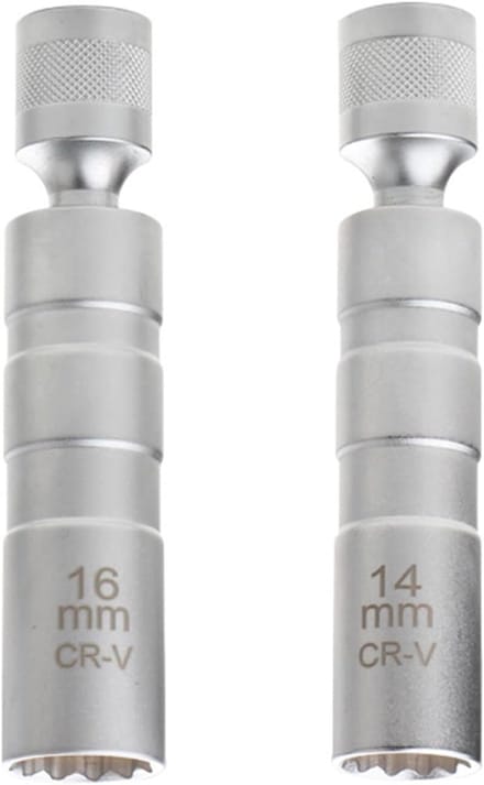 Bougiesleutel Set - Gereedschap Motor - Auto Onderhoud - Flexibel Magneetontwerp - 14mm 16mm
