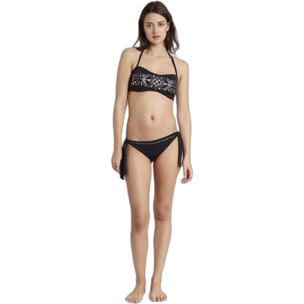 2-delig bandeau zwempak voor dames Admas Metallic Stones