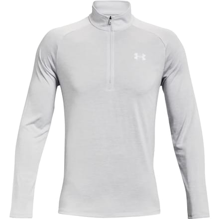 Under Armour UA Tech 2.0 1/2 Zip-GRY Heren Sporttrui - Halo Grijs - Wit