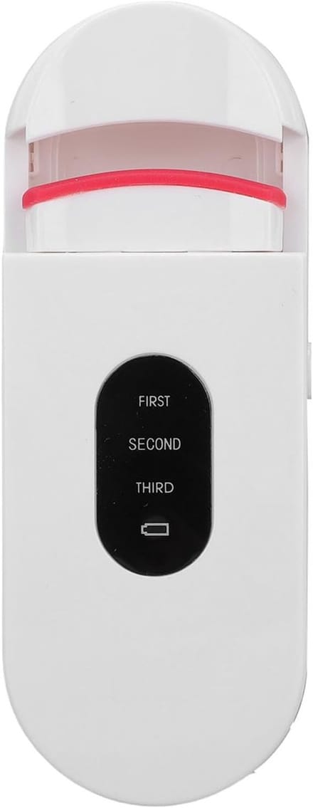 Verwarmde Wimperkruller - Elektrische Kruller - Mooie Wimpers - USB Oplaadbaar - Compact Ontwerp - Wit