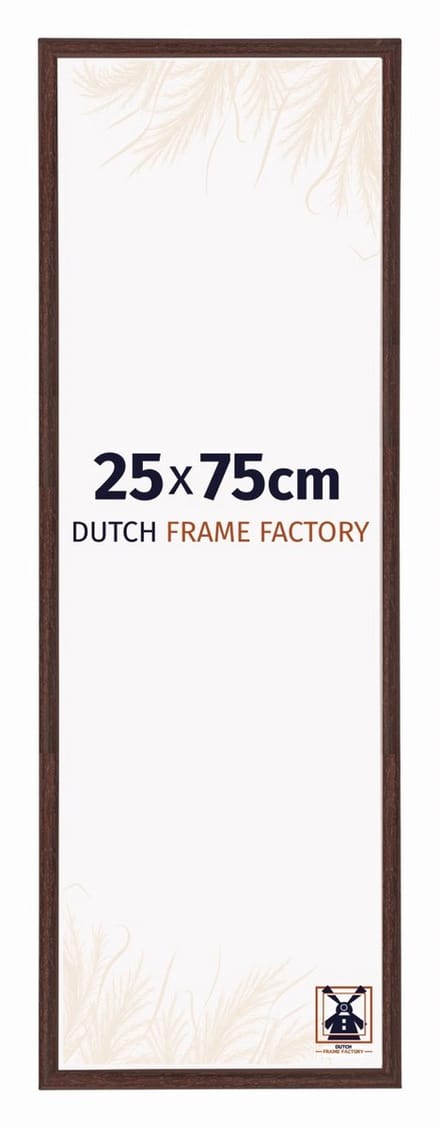 Fotolijst 25x75 cm - Kunststof - Bruin - Angers