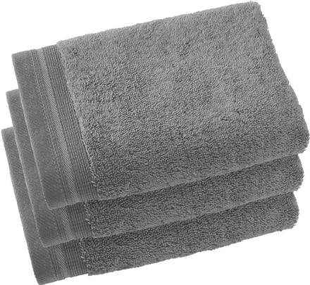De Witte Lietaer Gastendoekjes Contessa Grey 40 x 60 cm - 3 stuks - Katoen