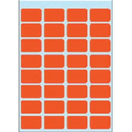Etiket HERMA 3642 12x19mm rood 160 stuks