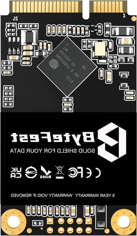 SSD 512GB mSATA - Solid State Drive Mini SATA - Opslagruimte Uitbreiden - 3D NAND Flash Geheugen