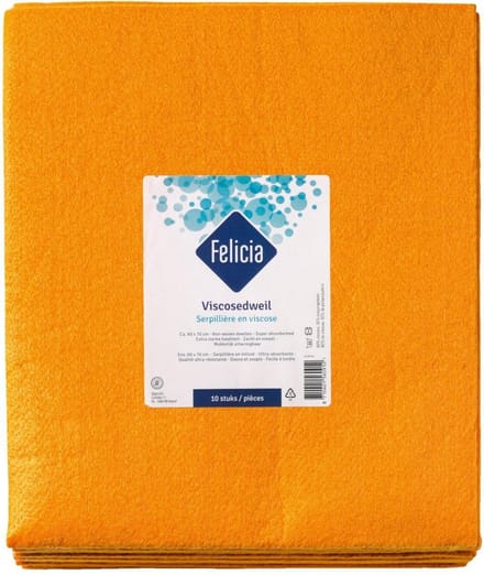 Felicia Viscose dweilen - Pak 10 stuks