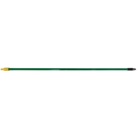 MM Eurotool Metalen bezemsteel groen 150 cm voor bezems en vloertrekkers