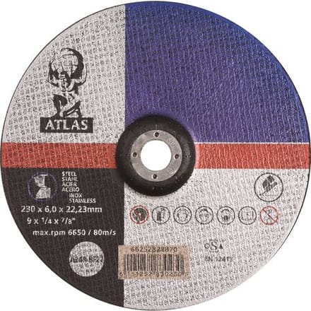Symantec Norton Afbraamschijf staal/inox 230x6x22,23mm