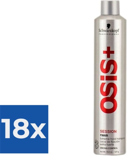 OSIS Haarspray - Session Strong Control 500 ml - Voordeelverpakking 18 stuks