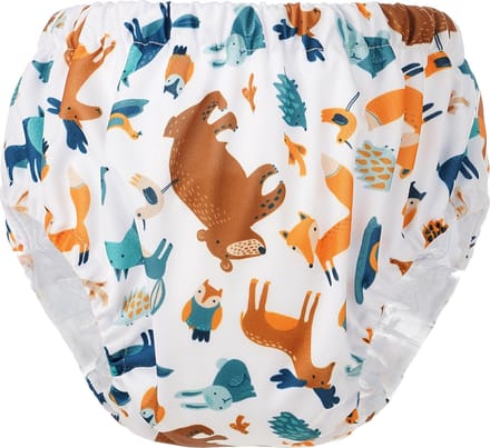 HappyBear - Oefenbroekje Bosdieren | 2-4 jaar - Onesize - Zindelijkheidstraining - Potjestraining
