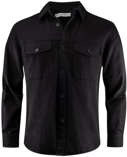 James Harvest HEMDJAS HIGHWOODS 2111040 - Zwart - XL