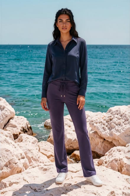 MI PIACE - Travel Blouse Uni 60840 Dark Blue - Maat : XL