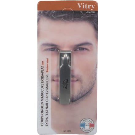 Vitry Manicure Nageltrimmer Extra Plat Roestvrij Staal
