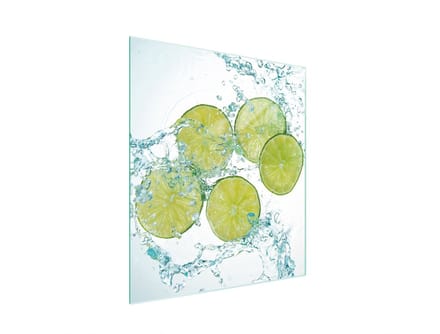 TMK ArtDeko - Snijplank - 45x52 cm - Glas - Limoen Motief