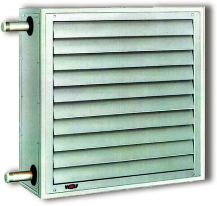 Wolf Luchtverhitter LH 25 Type 2 - 400V warmtewisselaar koper-aluminium, 6523555