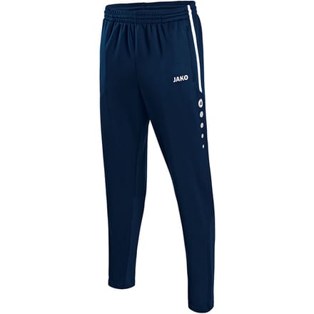 Jako Active Trainingsbroek Kinderen - Marine / Wit | Maat: 128